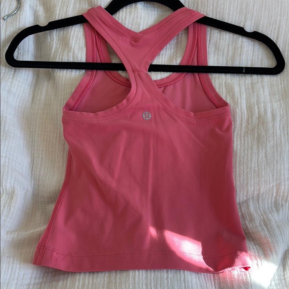 Pink Racerback Tank Top - Picture 2 of 2